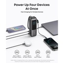 Anker Power Bank (25K, 165W, Built-In and Retractable Cables) (Black)