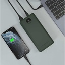 Powerology Quick Charge Power Bank 30000mAh PD 45W (Green)