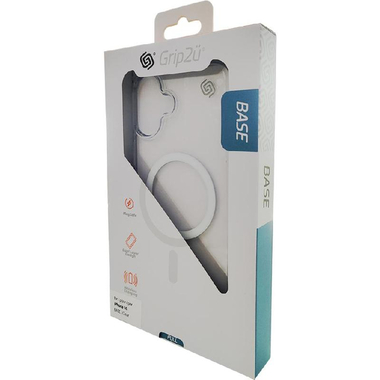 Grip2u Base Case Magsafe iPhone 16 (Clear)