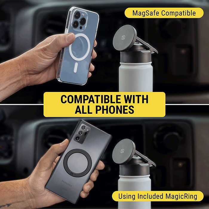 Scosche MagicMount Magsafe Flask 650ML (Blue)