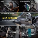 Scosche MagicMount™ Magsafe 5-IN-1 Magnetic Phone Mount