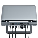 ACEFAST  PLUS USB-C multifunctional stand HUB for laptop (GRAY)