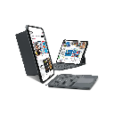Smartix Premium 4 in 1 Det.Wireless KB for iPad Air 11"M2 & 10.9"/Pro 11"M2/10.9 10th Gen