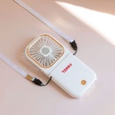 Torrii Cool + Bolt Foldable Neck Fan with 3000mAh Powerbank (White)