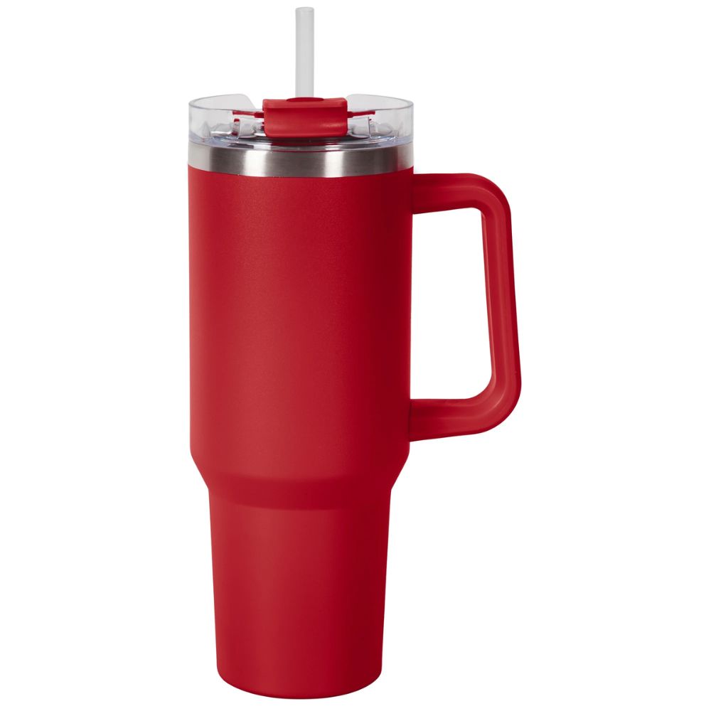 Fifty Fifty Insulated Mug 1.2L (Garnet)