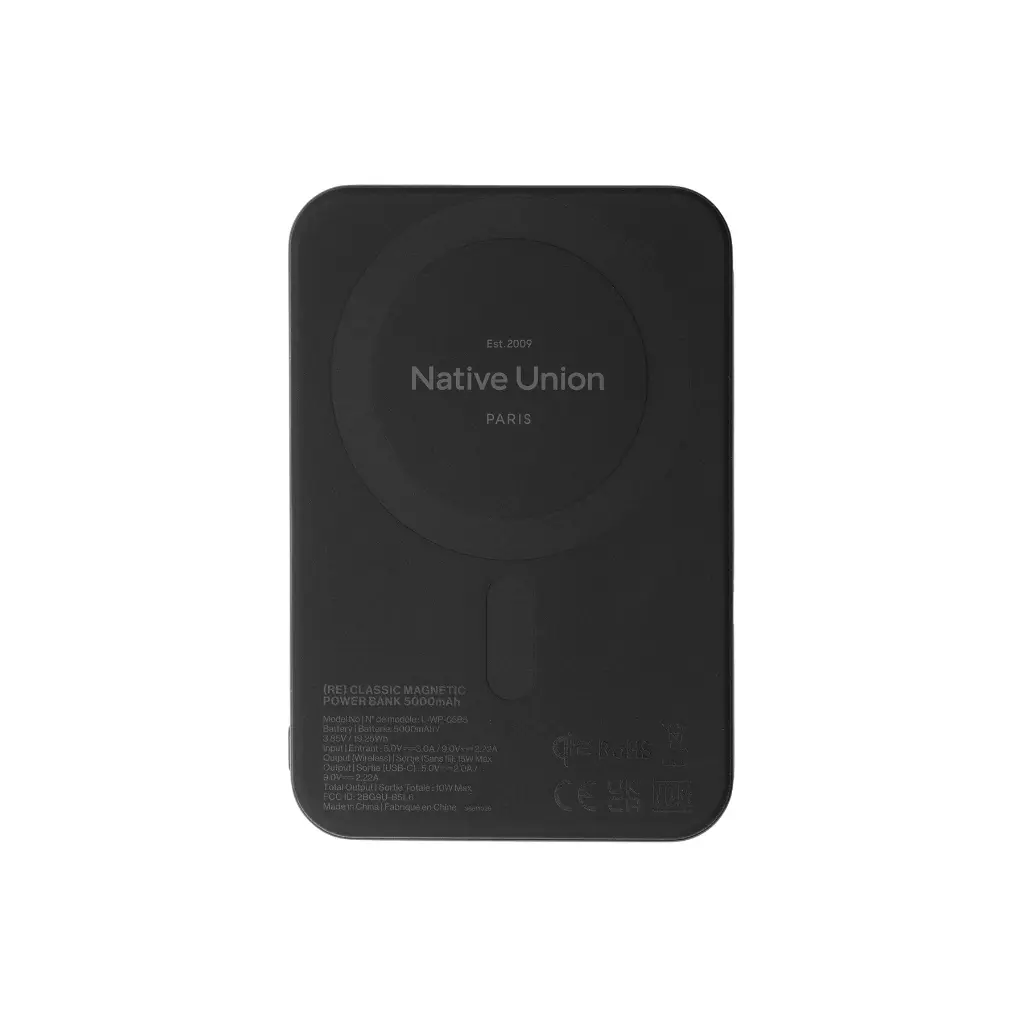 Native Union (Re)Classic Power Bank 5000mAh Qi2 (Slate Green)