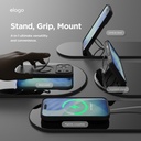 Elago Magnetic Armor Ring Stand Case iPhone 17 Pro Max (Black)