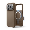 Elago Magnetic Leather Case for iPhone 17 Pro (Taupe)