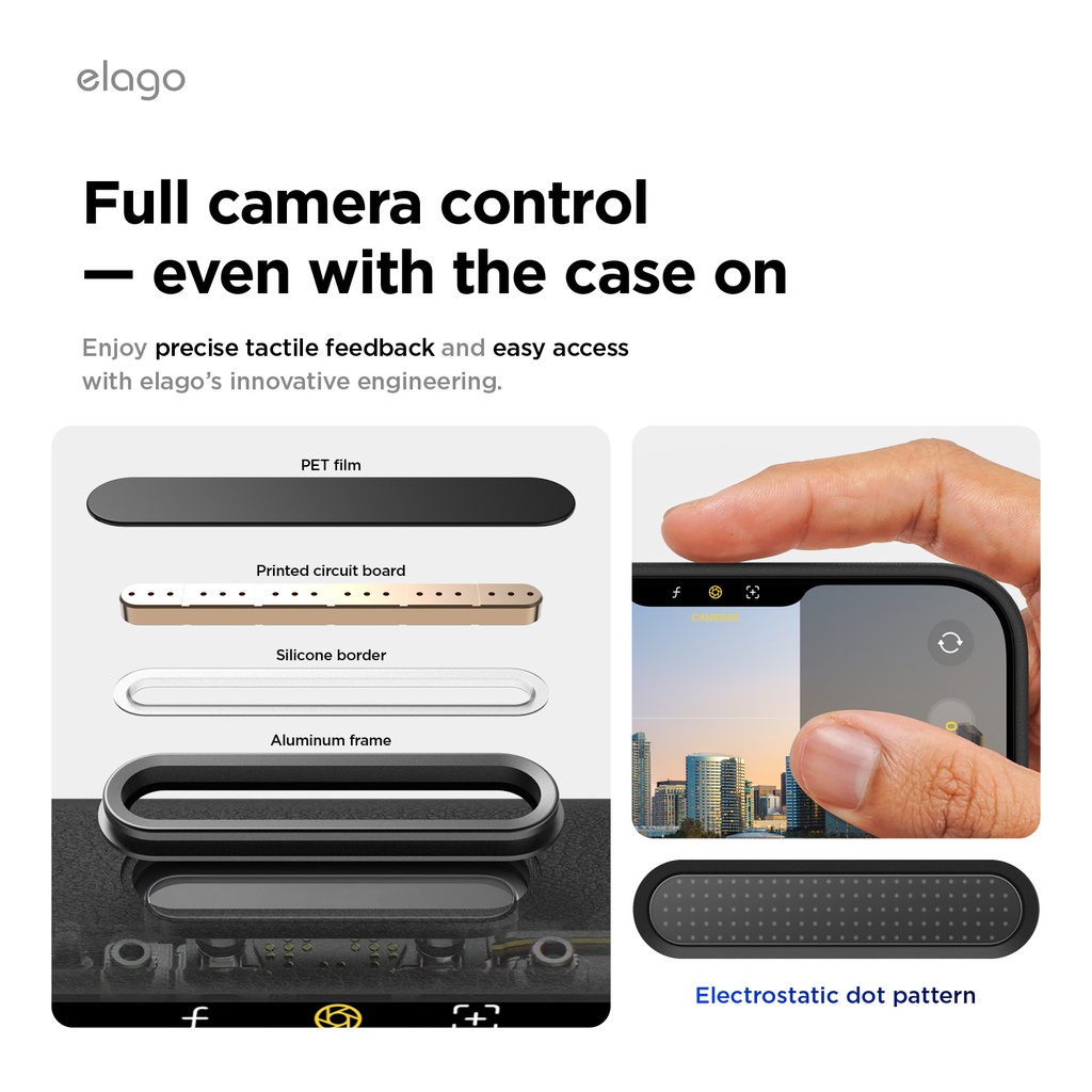 Elago Magnetic Leather Case for iPhone 17 Pro Max (Black)