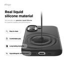 Elago Magnetic Silicone Case for iPhone 17 (Black)