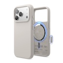 Elago Magnetic Silicone Case for iPhone 17 Pro (Stone)