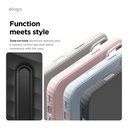 Elago Magnetic Silicone Case for iPhone 17 Pro Max (Stone)