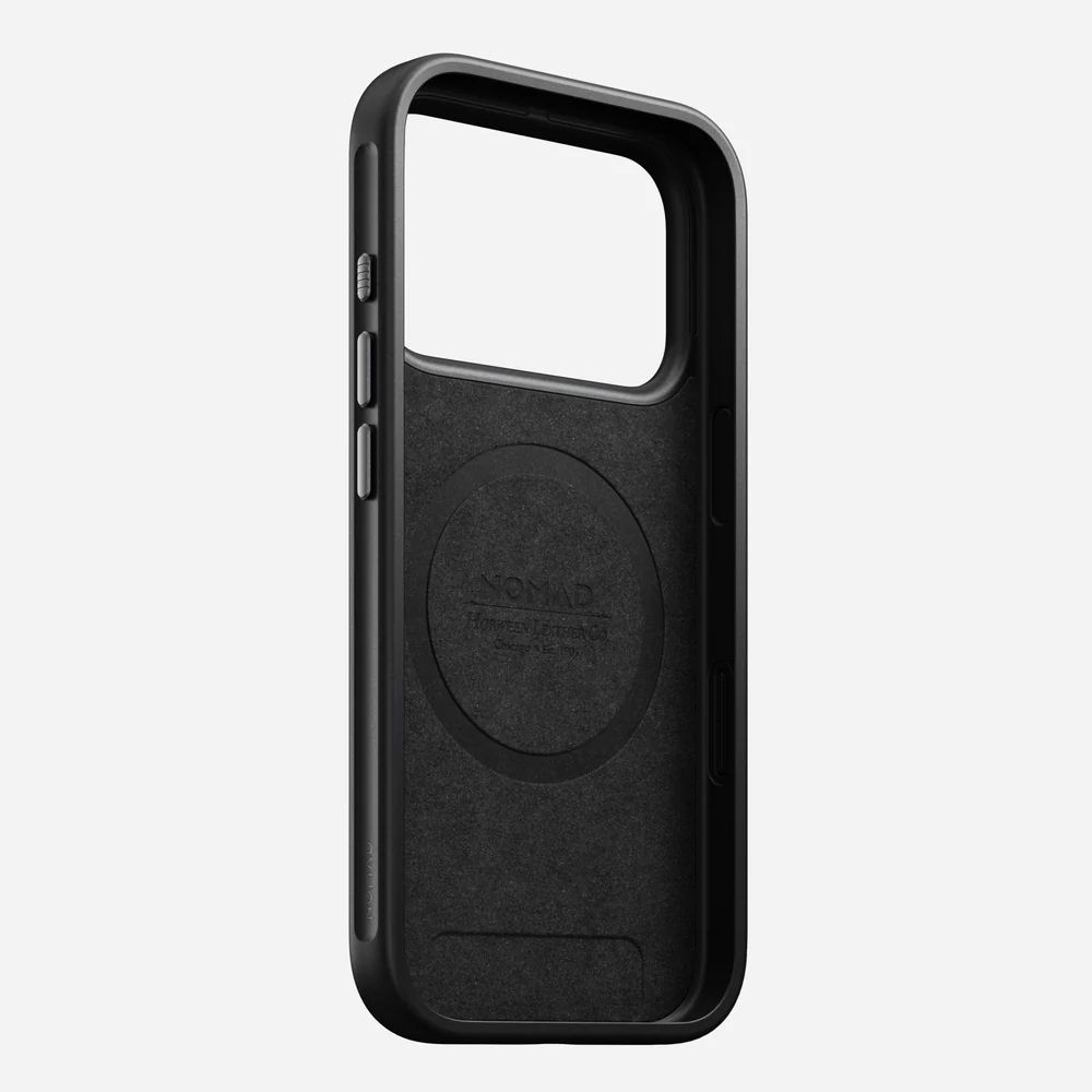 Nomad Modern Leather Case for iPhone 17 Pro ( Black)