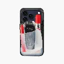 Ninja Labs Flex Pouch for iPhone 17 Pro Case (Black/Clear)
