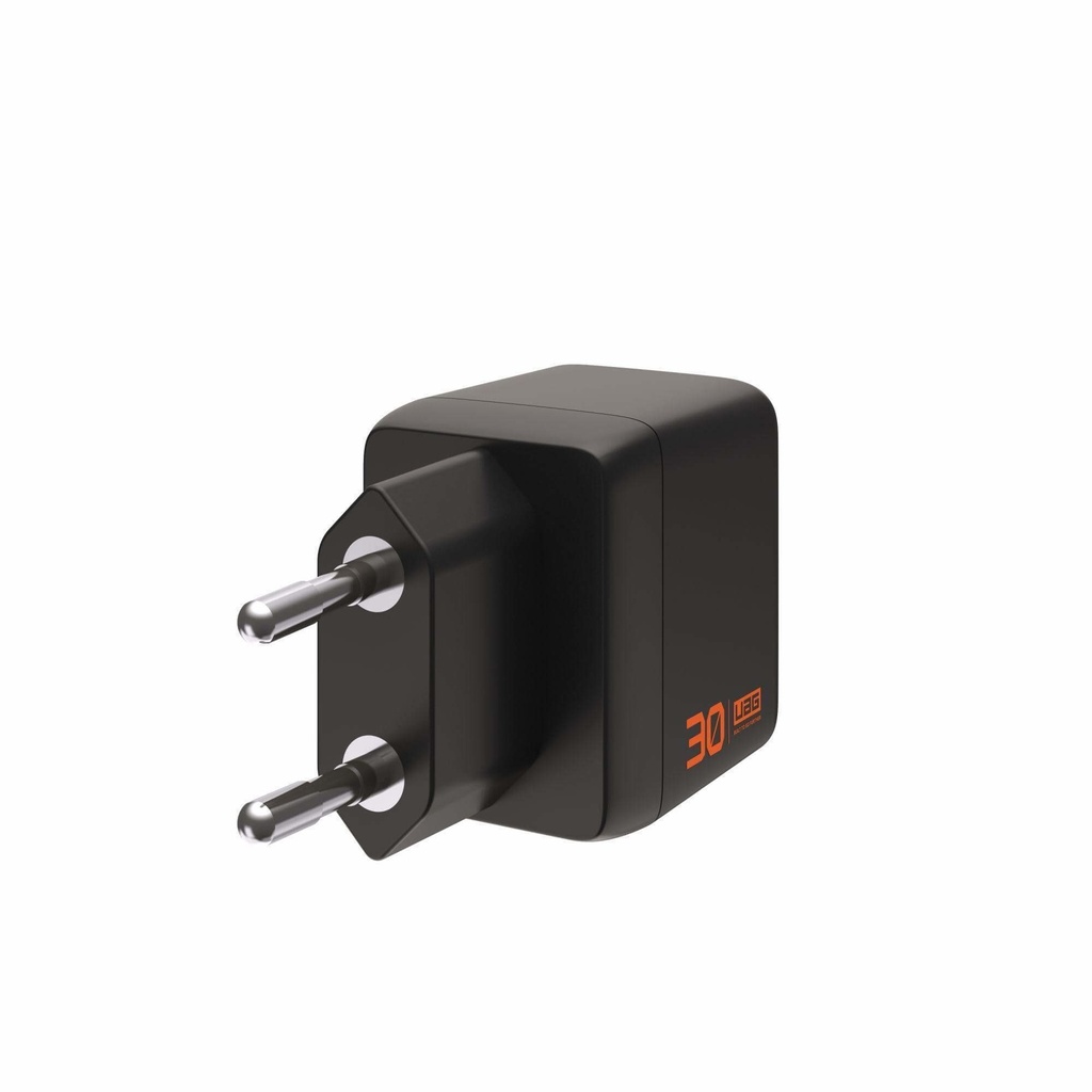 UAG Wall Charger SRGE 30W 2Port UK (Black)