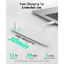 ESR Geo Digital Pencil With Find My (White)