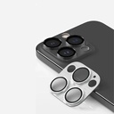 Araree C-Sub Core MB Camera Lense Protector With Metal Base For IPhone 15 Pro / 15 Pro Max (Silver)