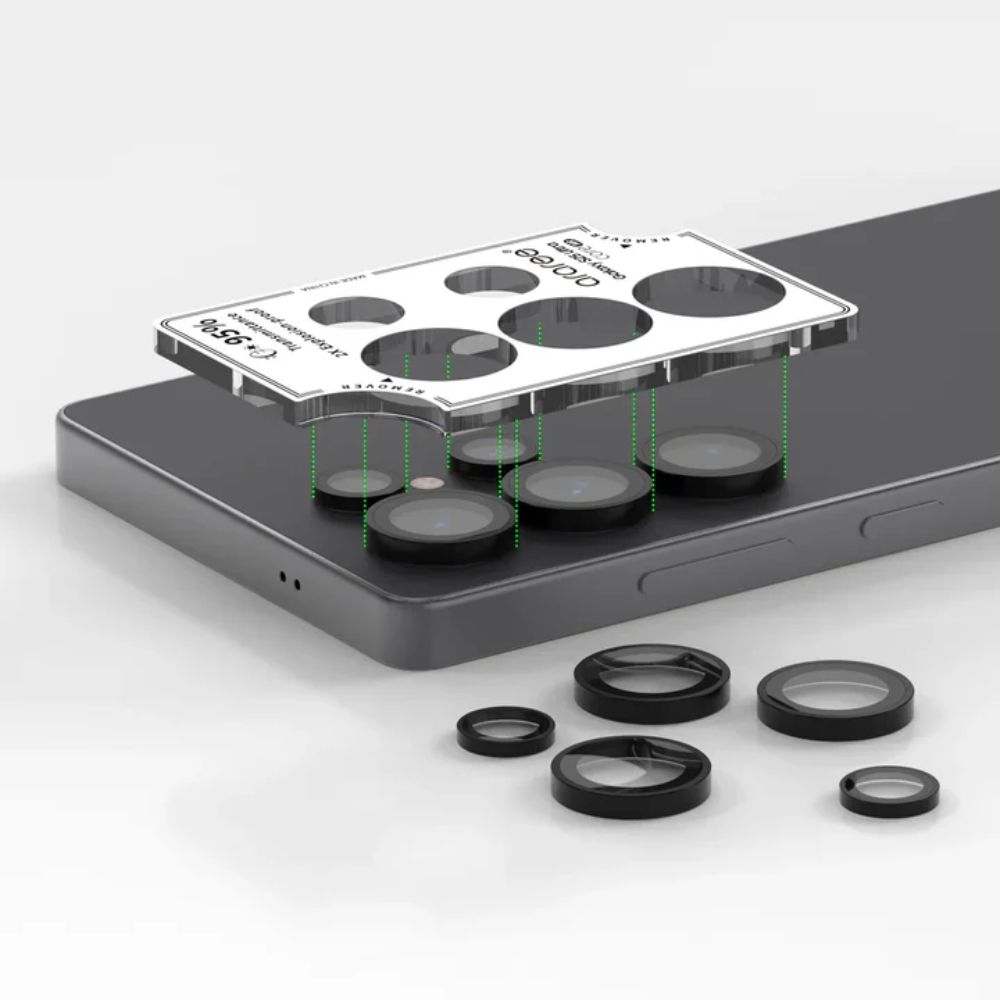 Araree Metal Ring Camera Lens For Samsung S25 Ultra (Clear)