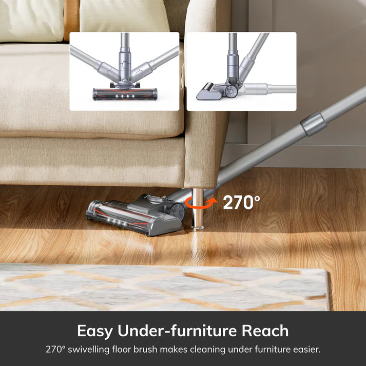 ILIFE H80 Cordless Stick Vacuum Cleaner (Space Gray)