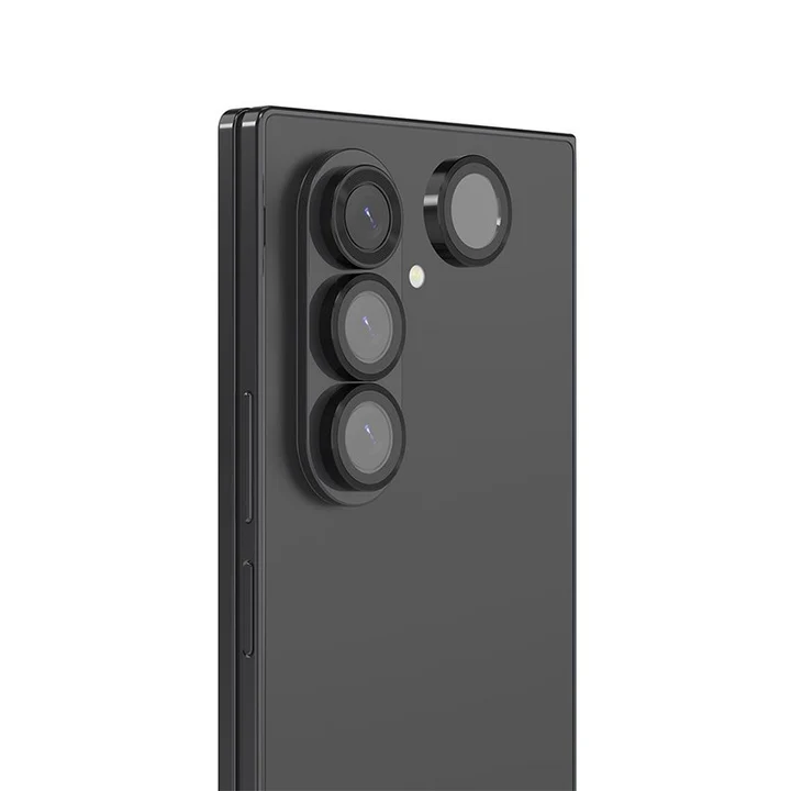 Araraee Camera Lens Ring Protection for Samsung Z Fold 7 (Clear)