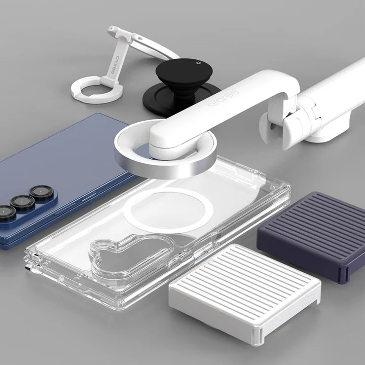 Araree Nukin 360 Magsafe Case With Hinge Protection for Samsung Galaxy Z Fold 7 (Clear)