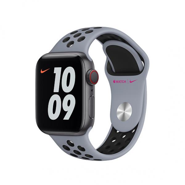 Apple Watch Nike Sport Band-Regular 40mm (Obsidian Mist/Black)