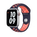 Apple Watch Nike Sport Band 44mm (Blue Black/Bright Mango)