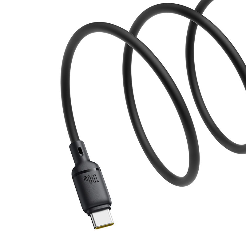 Baseus Silky Fast Charging Cable USB-C to USB-C 100W 2m (Cluster Black)