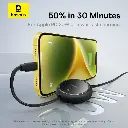 Baseus Free2Pull Retractable Charging Cable USB-C to iP 20W 1m (Cluster Black)