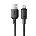 Baseus Silky Fast Charging Cable USB-A to iP 1m (Cluster Black)