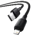 Baseus Silky Fast Charging Cable USB-A to iP 1m (Cluster Black)