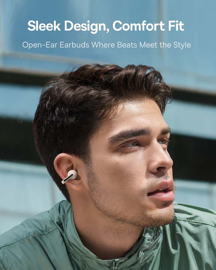 Baseus Bowie MC1 OL Open-Ear True Wireless Earbuds (Stellar  White)