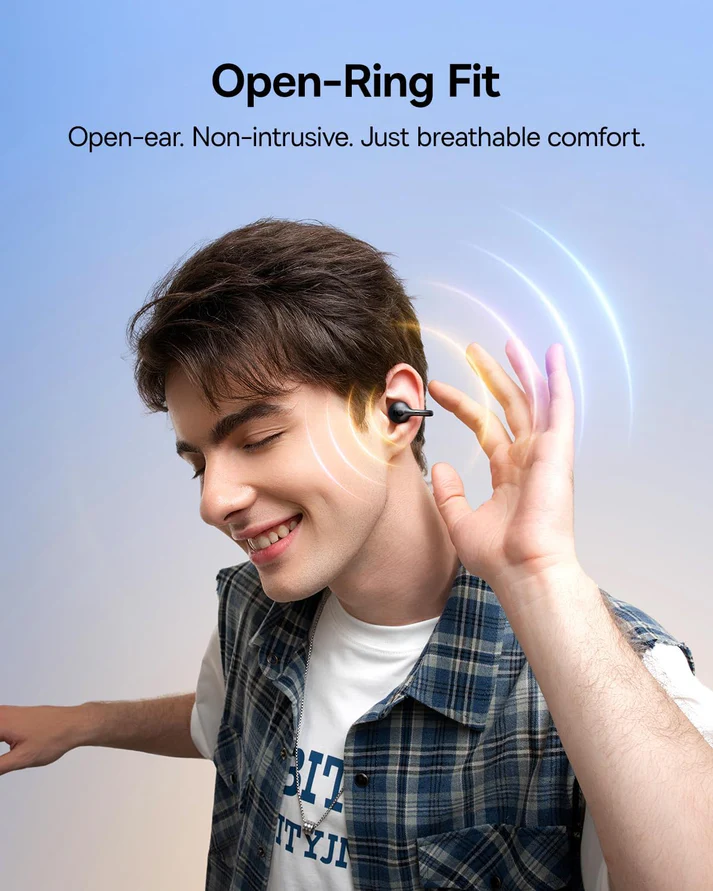 Baseus Bass BC1 Open-Ear True Wireless Earbuds (Cluster Black)