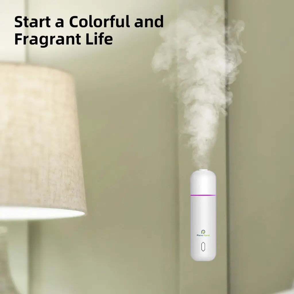 Phone Planet Ultrasonic Aroma Diffuser (White)