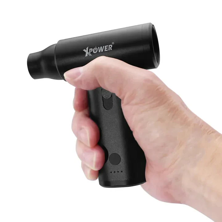 XPower STORM 4 In 1 Mini Wireless Vacuum Cleaner + Air Blower (Black)