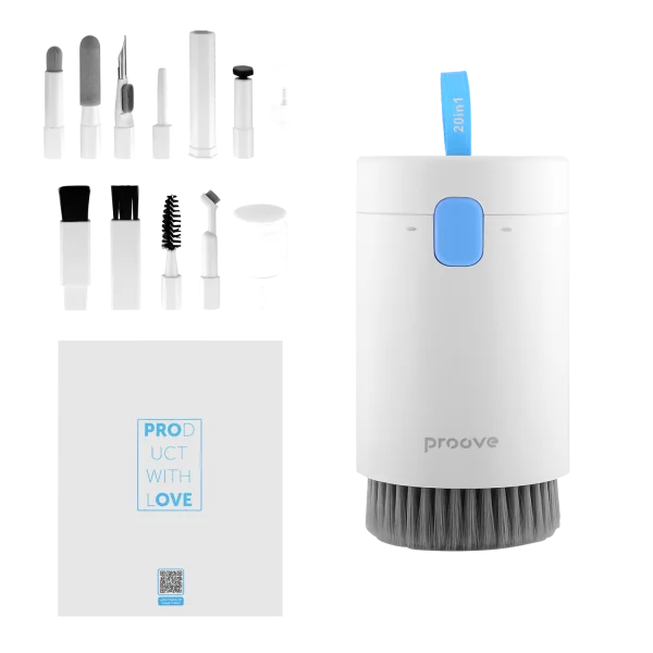 Proove Multifunctional 20-in-1 Cleaning Set (White)