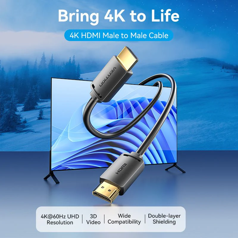 Vention HDMI Cable 1.5M (Black)