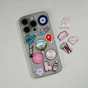 Metal Sticker Pins 3M (Assorted 10+5)