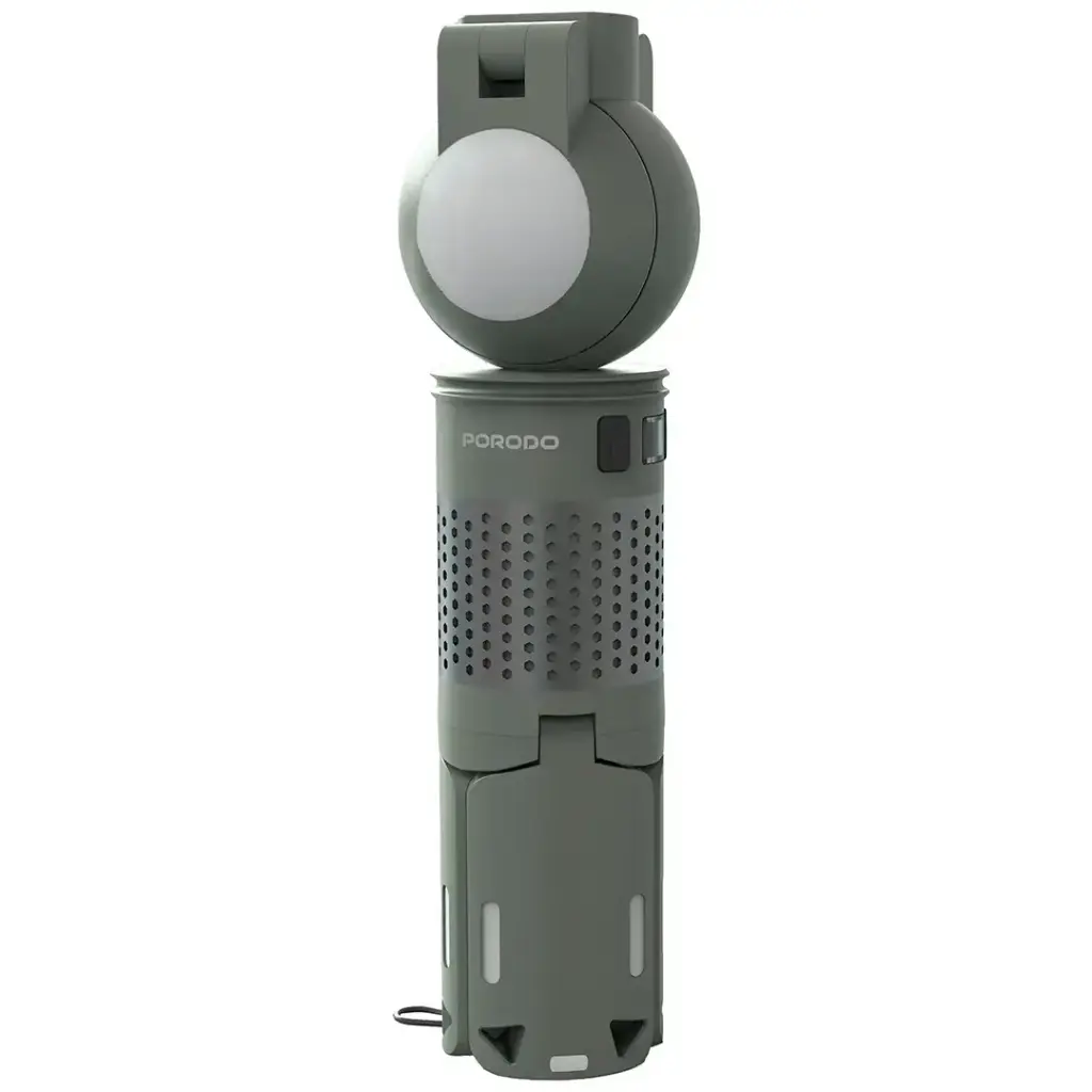 Porodo Lifestyle Foldable Lantern LED Camping Light (Green)