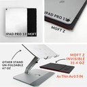 MOFT® Z 5-in-1 Sit-Stand Laptop Desk (Silver)
