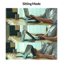 MOFT® Z 5-in-1 Sit-Stand Laptop Desk (Silver)