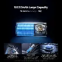 Baseus EnerGeek GR11 Power Bank with Retractable Cable 10000mAh 100W - Space Grey