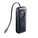 Baseus EnerCore CR11 Power Bank with Retractable Cable 10000mAh 45W - Cosmic Black