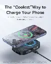 Baseus MagPro II Series Ultra-Thin Magnetic Phone Cooler (with Wireless Charger) - Cosmic Black
