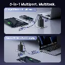 Baseus EnerFill FE11 Fast Charger 2C+U 100W - Cosmic Black