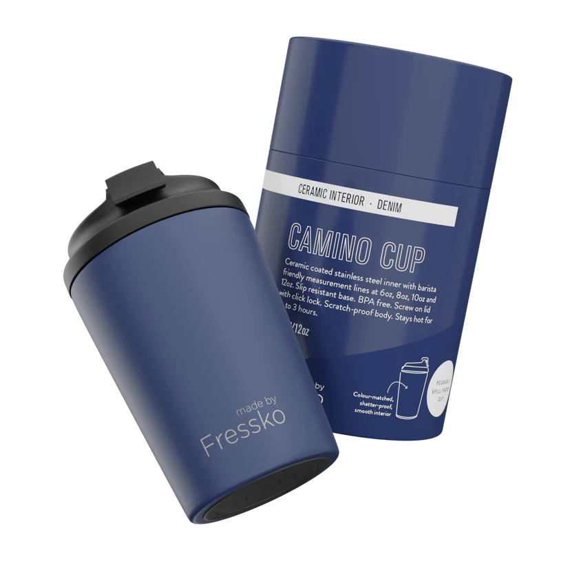 Fressko Camino 340ml / 12oz Cup - Ceramic - Denim
