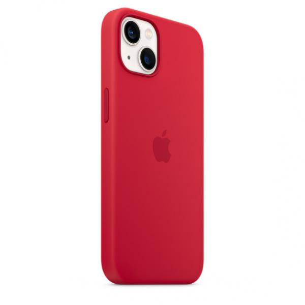 Apple Silicone with Magsafe for iPhone 13 Mini (PRODUCT) Red