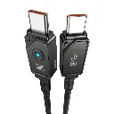 Baseus New Braided Fast Charging Cable USB-C to USB-C 100W 1m - Black