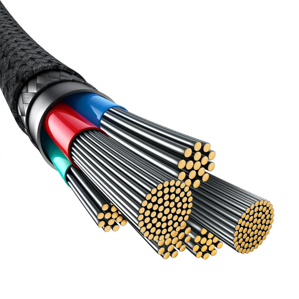 Baseus New Braided Fast Charging Cable USB-C to USB-C 100W 1m - Black