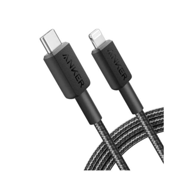 Anker 322 USB-C to Lightning Braided Cable 1M (Black)